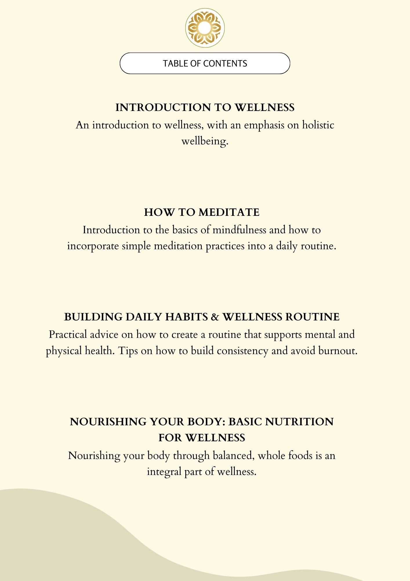 The Wellness Handbook